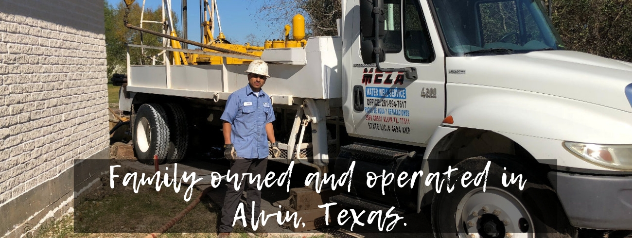 Meza Water Well Drilling | Family Owned and Operated in Alvin, TX