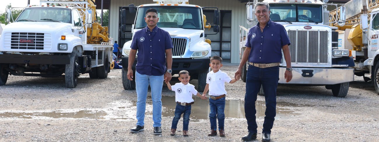 Meza Water Well Drilling | 3 Generations of the Meza Family
